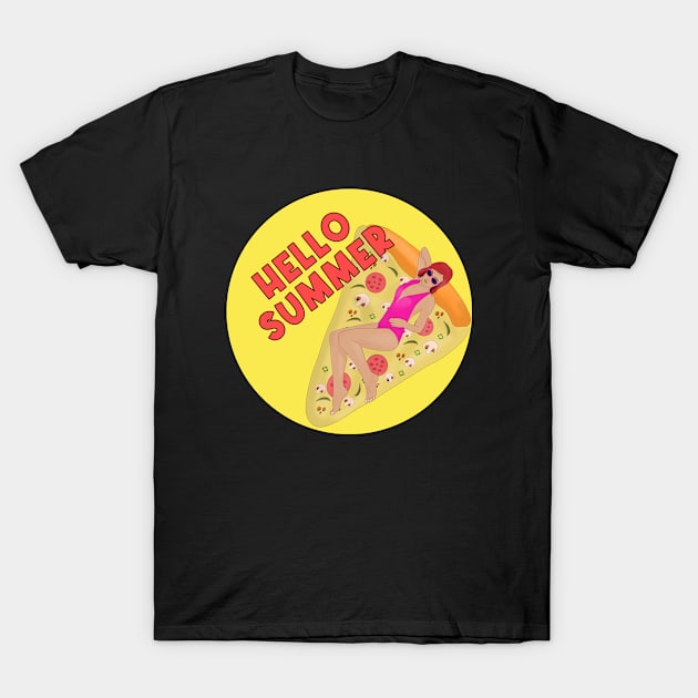 Hello Summer T-Shirt by DiegoCarvalho